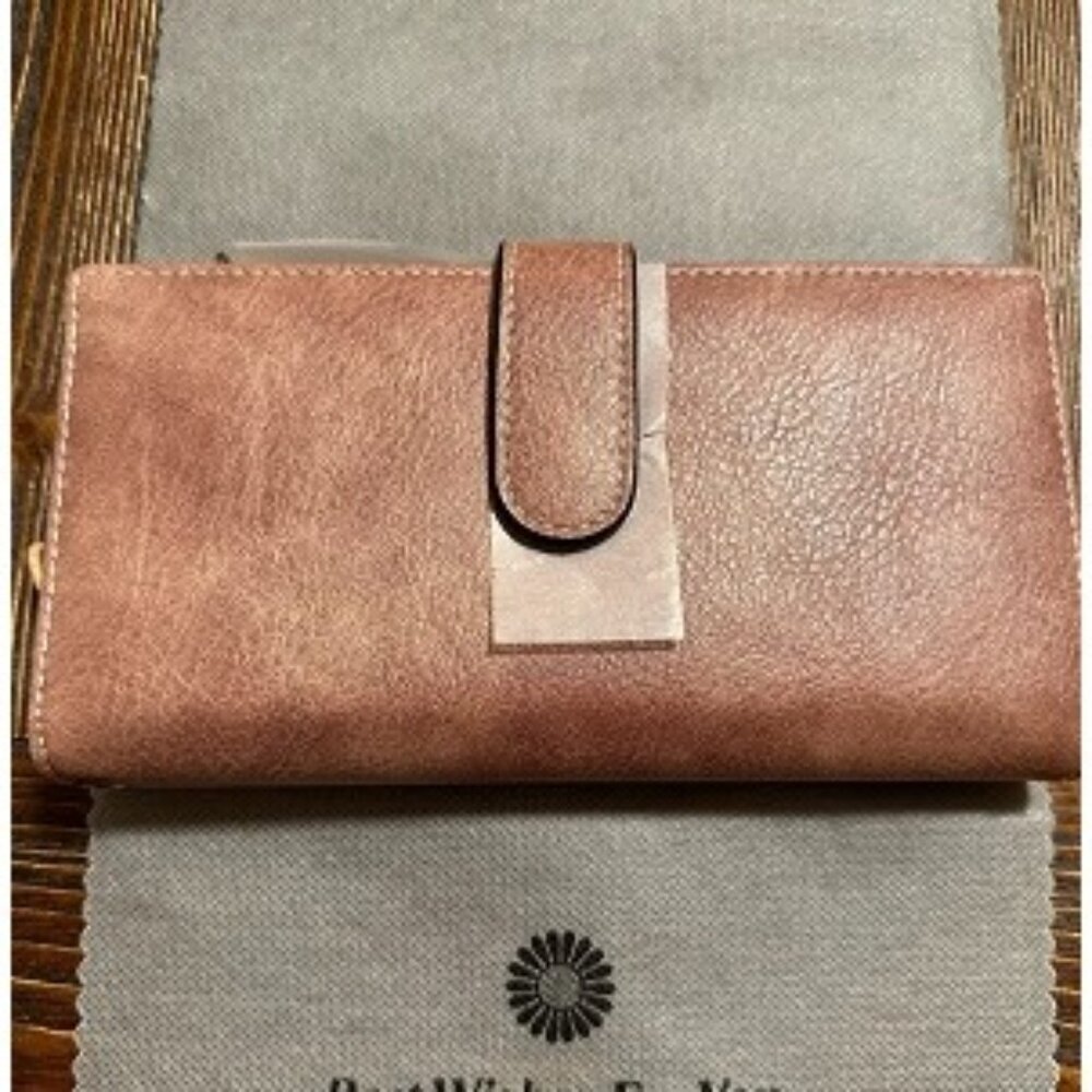 Large Capacity RFID Wallet for Women Credit Card Holder